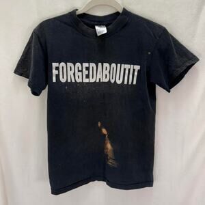 Forgedaboutit heavyweight tee size